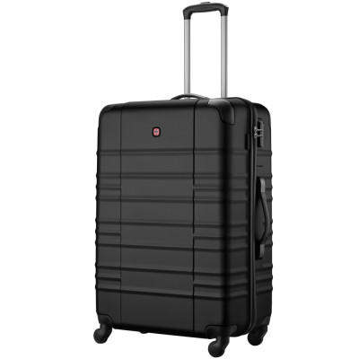 Валіза Wenger Amplar, велика, пластик, 4 колеса, чорна (653140) Вінниця - фото 1