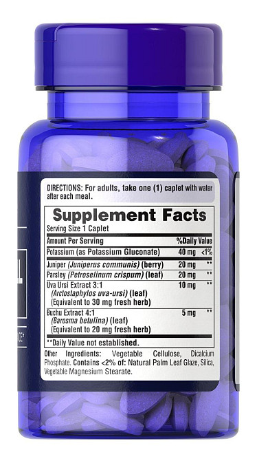 Підтримка водного балансу Puritan's Pride Extra Strength Water Pill 100 таб Київ - фото 2