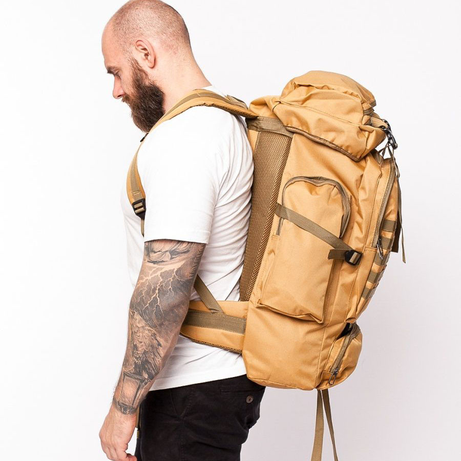 Армейский вещевой походный рюкзак, Военныйторг рюкзак Военный тактический туристический QI-34 Львов - изображение 7