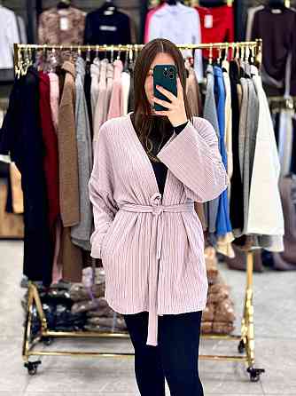 Женский базовый теплый кардиган ангора 