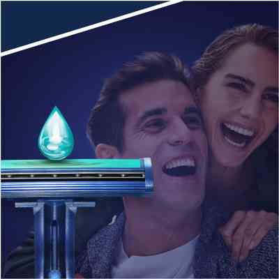 Бритва Gillette одноразовая Blue 2 Plus 5 шт (3014260283254) Винница