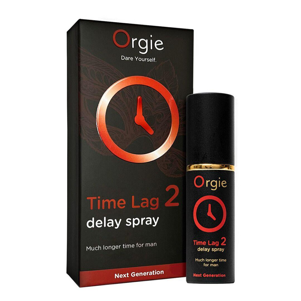 Спрей-пролонгатор Orgie Time Lag 2 Delay Spray, 10 мл, без анестетиків, з екстрактом даміани Sex Aura Київ - фото 1