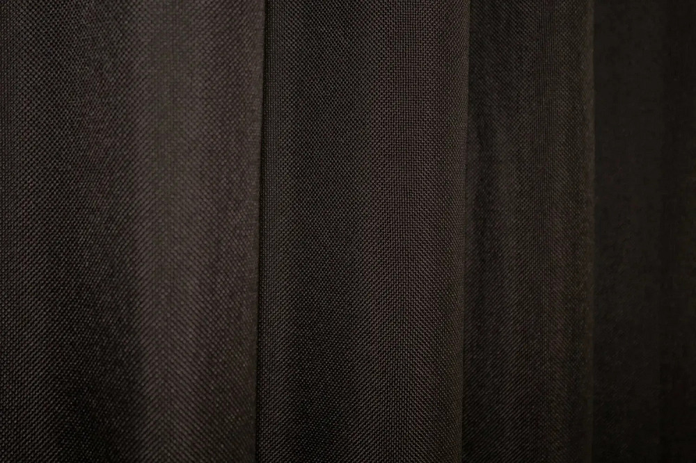 Комплект готовых штор VR-Textil Лен Лён Мешковина № 1189ш Венге 150х270 см 2 шт (30-962) Киев - изображение 15
