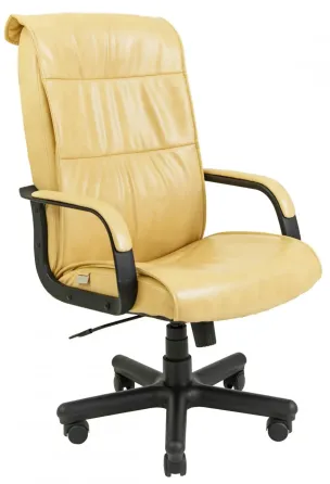 Офісне Крісло Керівника Richman Rio Madras Gold Beige Пластік Річ М1 Tilt Бежевий Київ