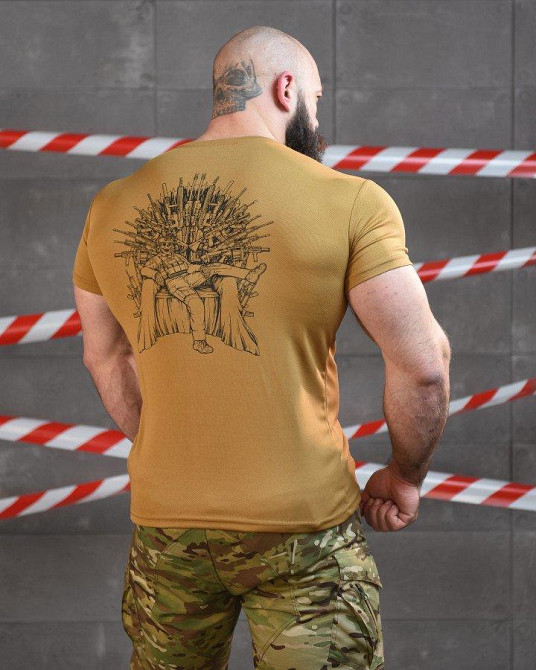 Тактична потовідвідна футболка SABUR ТРОН КАЙОТ ВТ6664 Одеса - фото 11