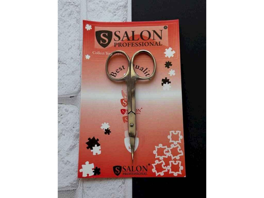 Ножиці манікюрні для нігтів загнуті (12*9*1см) 210711 ТМ SALON Київ - фото 1