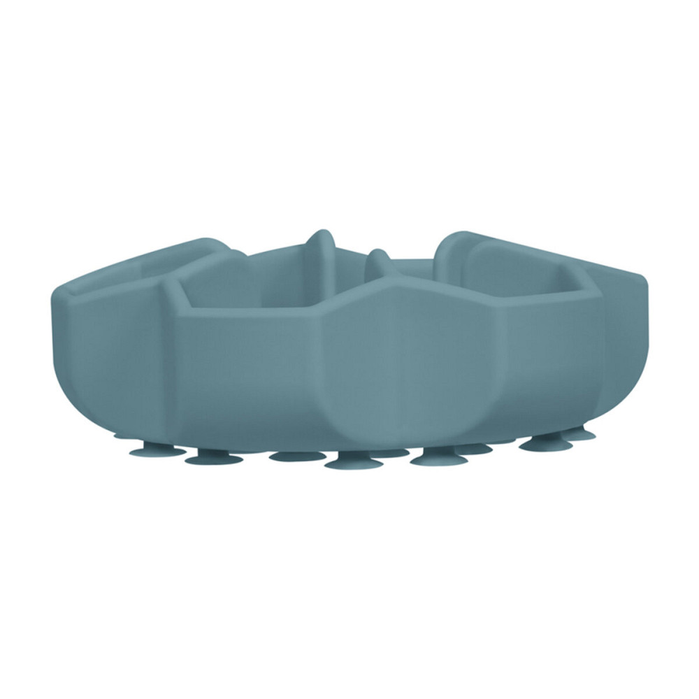 Миска для медленного питания WAUDOG Silicone, 750 мл, серый Киев - изображение 4