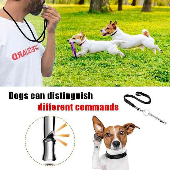 Регульований металевий свисток для дресирування собак Київ