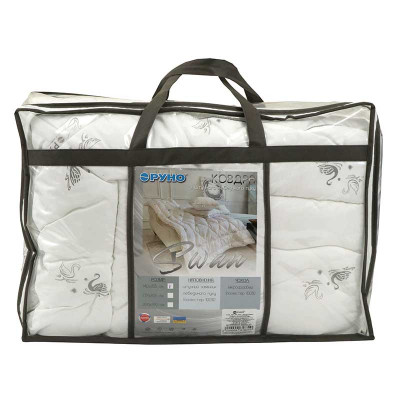Ковдра Руно зі штучного лебединого пуху Silver Swan 140х205 см (321.52_Silver Swan) Вінниця - фото 6