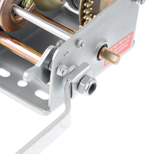 Лебідка барабанна INTERTOOL GT1455, тягове зусилля 900 кг, сталевий трос - інструмент, що вартий уваги Львів - фото 7