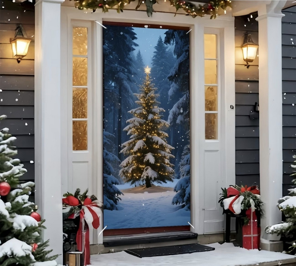 Банер на двері Різдвяний Смела - изображение 1