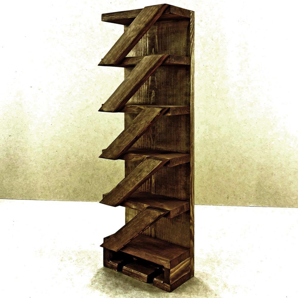 Настенная винная полка 