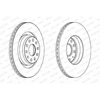 Гальмівний диск FERODO DDF1503C Вінниця