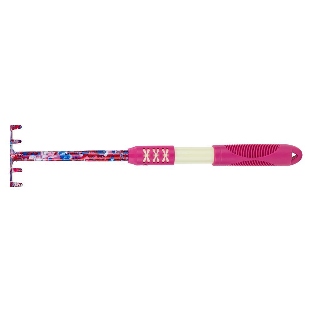 Грабли 5-ти зубые (pink) (TPR) FLORA (5043154) Киев - изображение 2