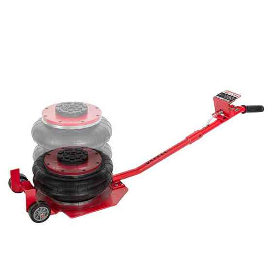 Домкрат підкатний пневматичний 5т (144-440мм; 6-12bar; 3 подушки; Ø320мм) Forsage F-YHQD-3WT-320A Одеса