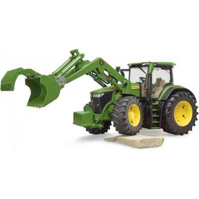 Спецтехника Bruder трактор John Deere 7R 350 с погрузчиком (03151) Винница