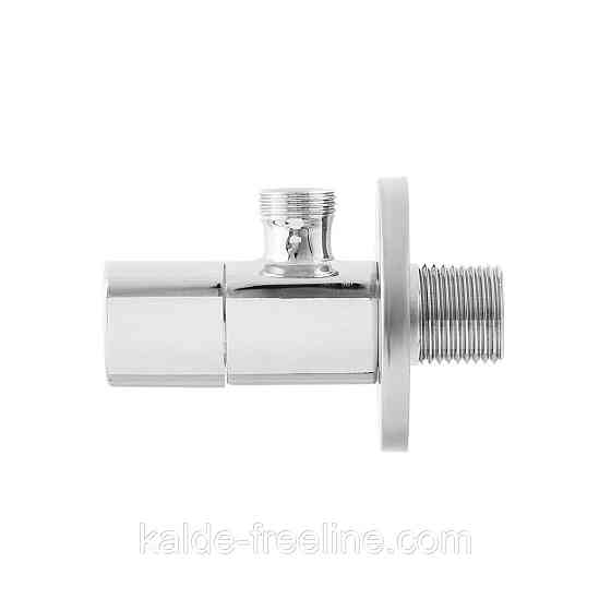 Кран приладовий кутовий Raftec Relo Silver 1/2"х3/8" VKE801005N Харків