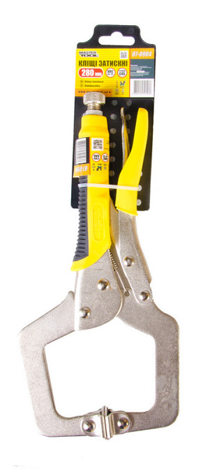 Кліщі затискні MASTERTOOL C-type 280 мм 07-0904 Коломия - фото 4