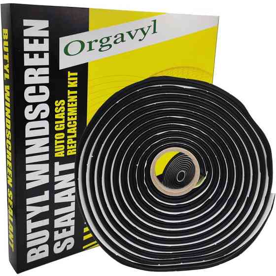 Герметик универсальный Orgavyl USA бутиловый черный (автомобильный для фар) лента/бобина Харьков