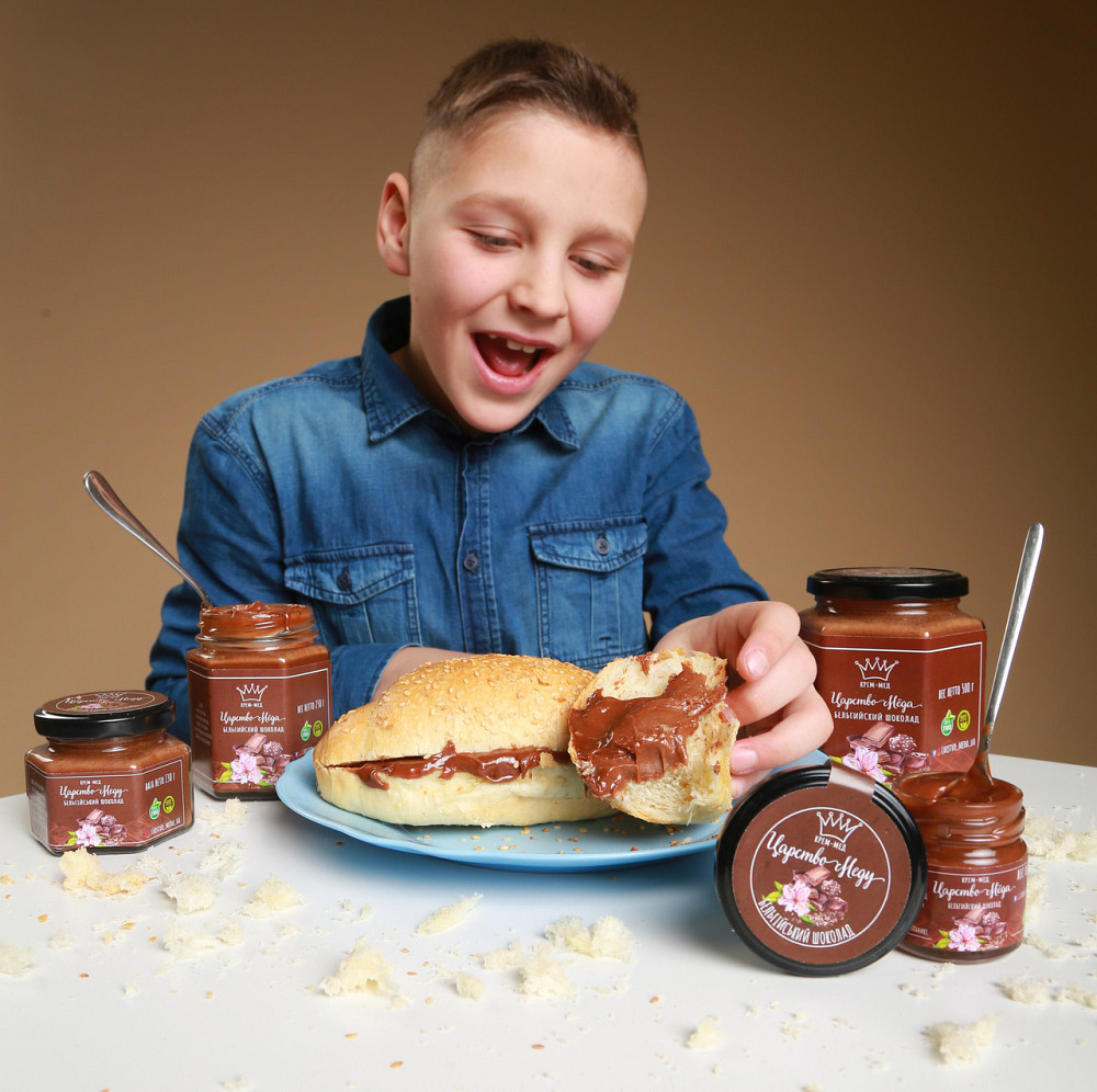 Шоколадний крем мед 50 грам Одеса - фото 4