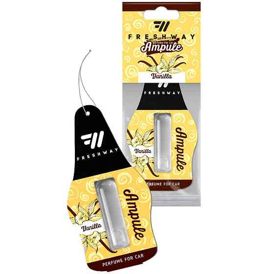Ароматизатор для авто ампула "So Fresh Ampule" Vanilla (Ваніль) 4,5мл FreshWay Вінниця