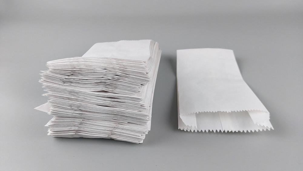 Пакет паперовий 10/4*19 білий (1000 шт) Харків - фото 4