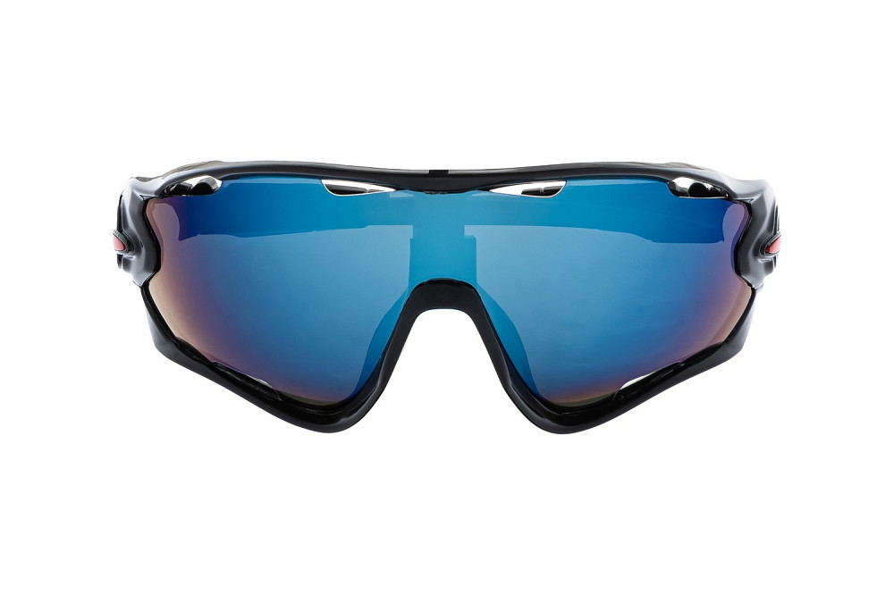 MASTERTOOL Окуляри відкриті MASTERTOOL SPORTLINE BLUE MIRROR панорамна лінза захист від подряпи Коломия - фото 9