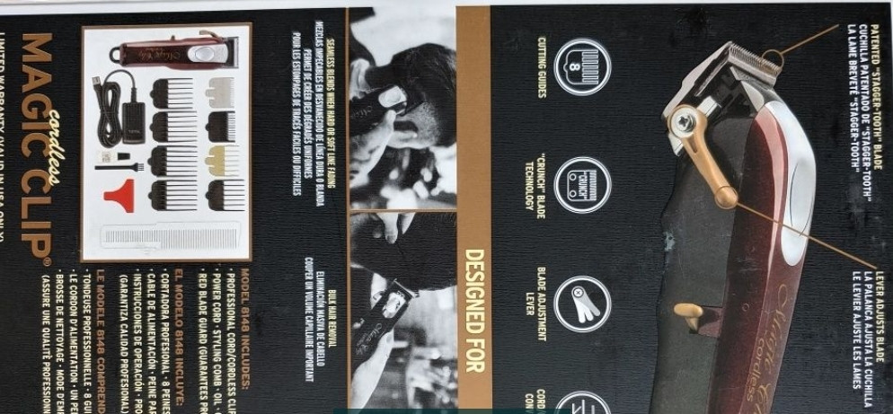 Машинка новая для стрижки WAHL Magic Clip Cordless. Киев - изображение 8