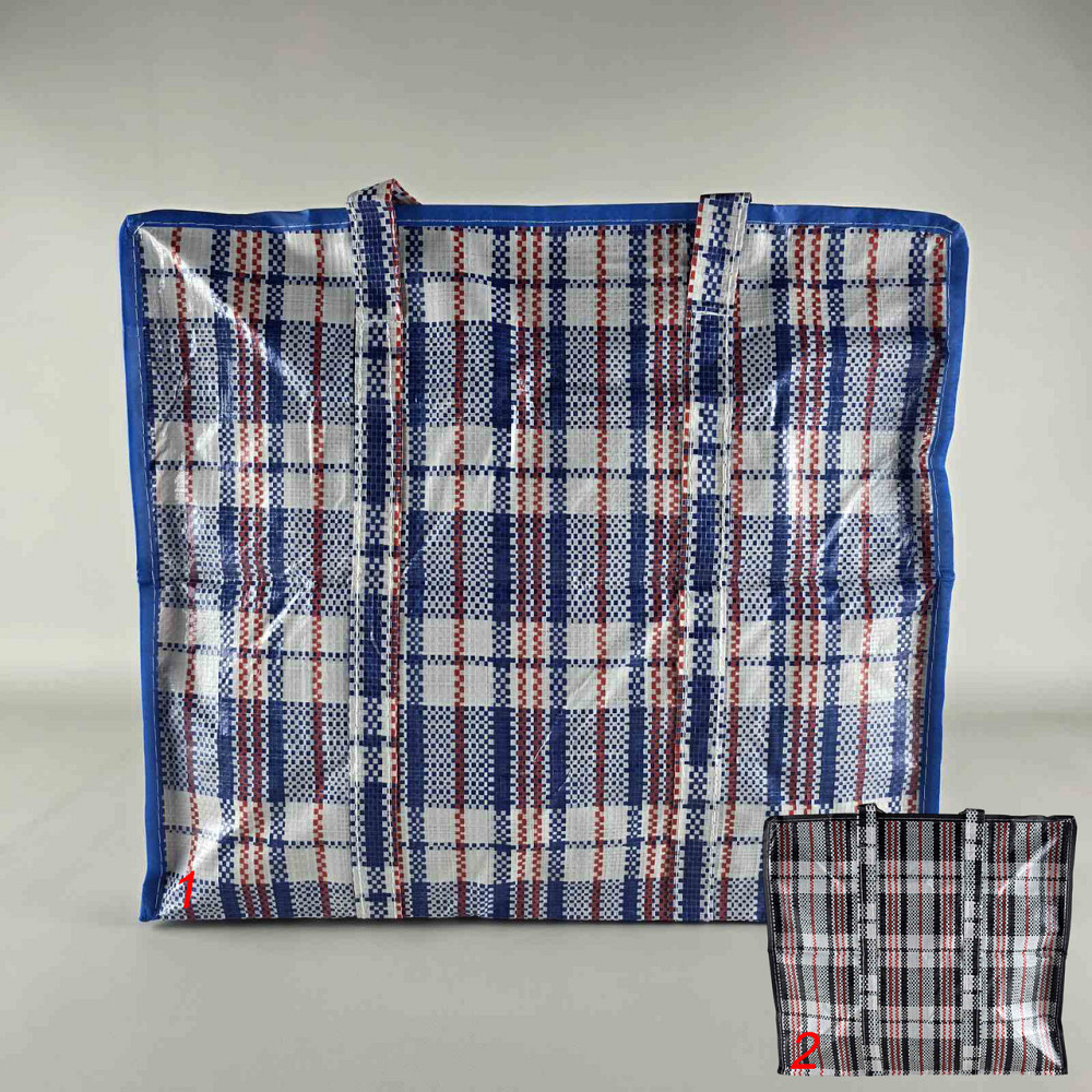 Сумка поліпропіленова, господарська, клітчаста No-1 (36*38*18) (1 шт.) Харків - фото 5