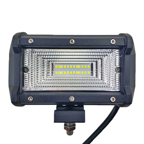 Фара LED прямокутна 72W (24 діода) 133 мм Мукачево