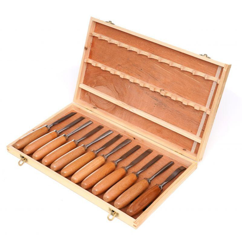 Профессиональный набор стамесок для резьбы по дереву 12 шт Kraft&Dele (KD11775) Нововолынск - изображение 2