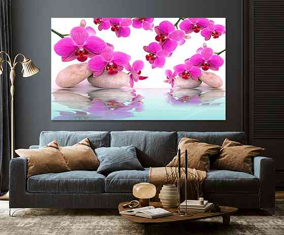 Картина холст в гостиную / спальню   Орхідея  MLP_120 80x120 см Киев