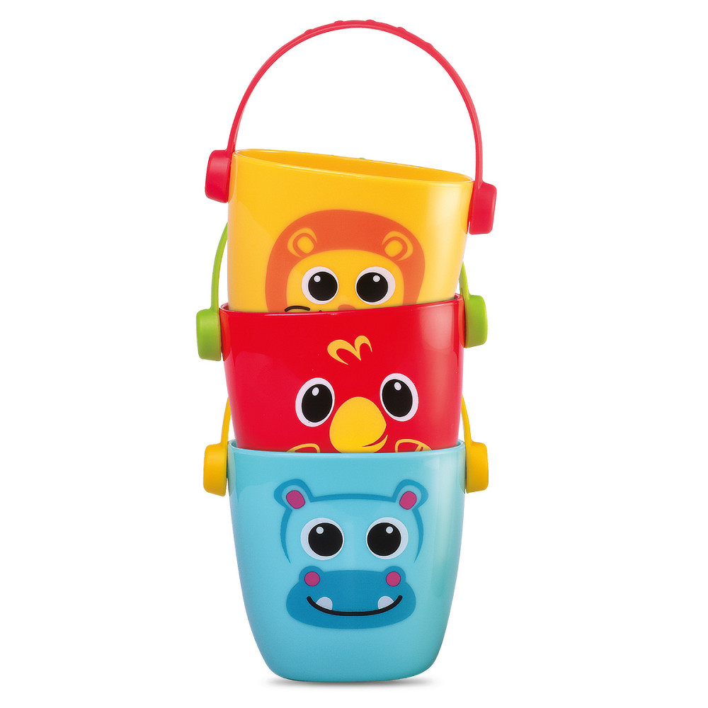 Іграшкові відерця для гри у ванній Kiddi Smart – Водограйчики Дніпро - фото 1