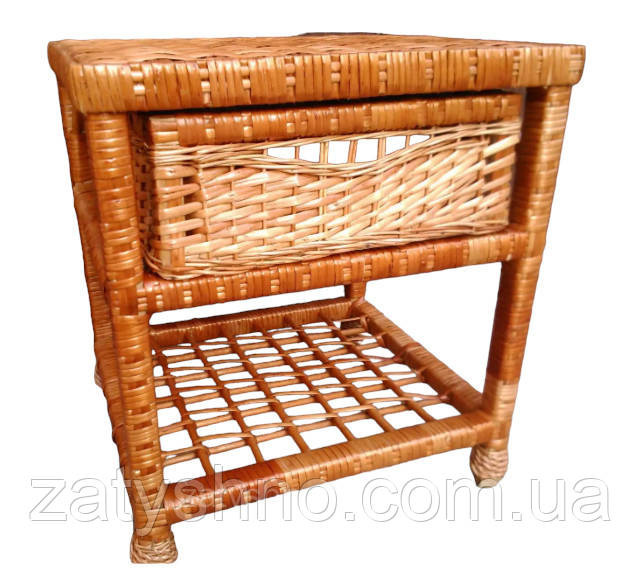 Этажерка с полкой из лозы Киев - изображение 1