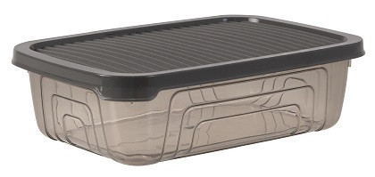 Контейнер Herevin Prime Bowl Grey 0.600 л (161331-012) (6965120) Київ - фото 1