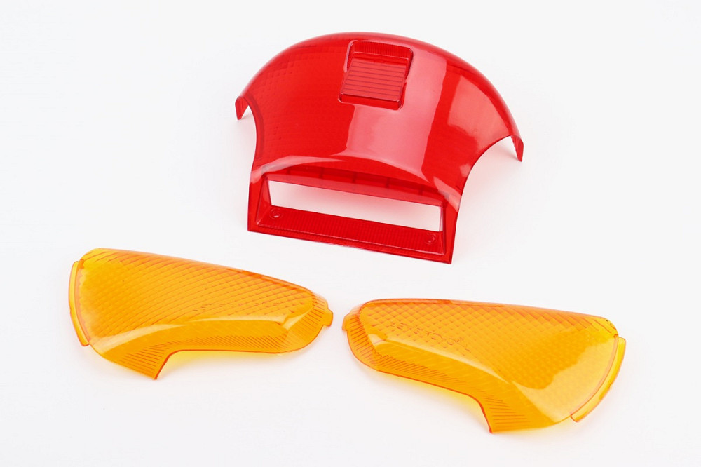 Suzuki LET'S-I/II/III "скло"- стопа, червоне + поворотів, жовті к-кт 3шт, від 5шт -10% Киев - изображение 1