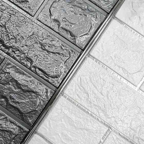 D-образный молдинг 3м х 8мм х 4мм Серебро (D) SW-00001552 Днепр