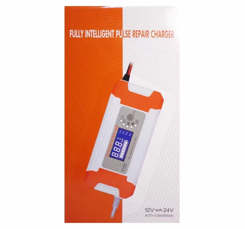 Аккумуляторная Зарядка  BATTERY CHARGER 8A 12V/24v ЖК-дисплей Многоуровневая защита Одесса - изображение 4