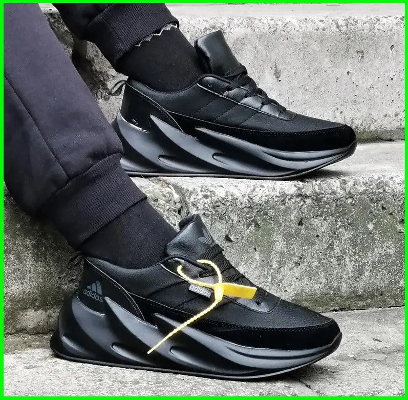Кроссовки Adidas $harks Женские Адидас Черные Акулы (размеры: 36) Днепр - изображение 4