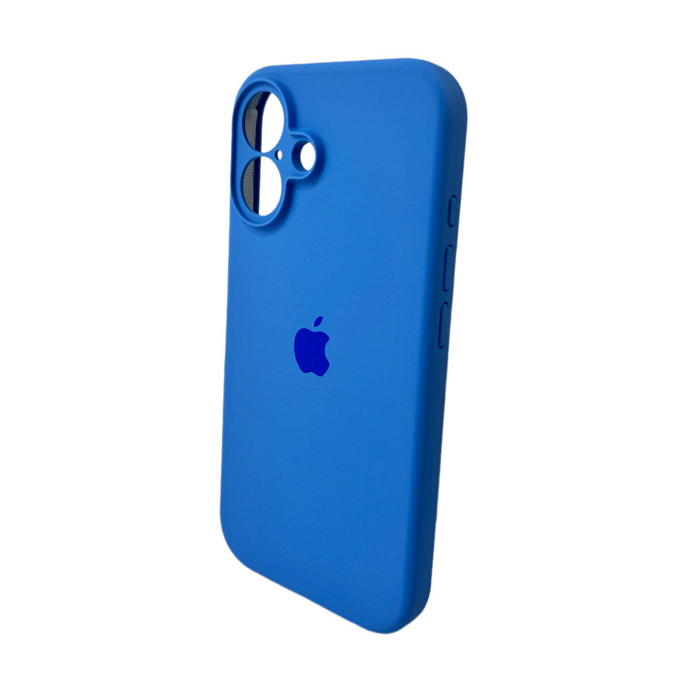 Чохол для смартфона Silicone Full Case AA Camera Protect for Apple iPhone 16 3,Royal Blue Київ - фото 4