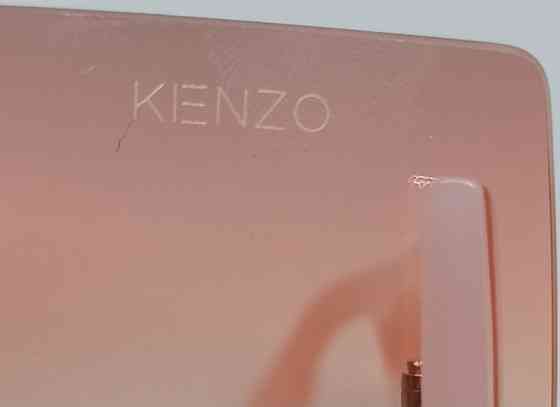 Брендовые модные женские очки маска розовые бежевые с градиентом. Киев