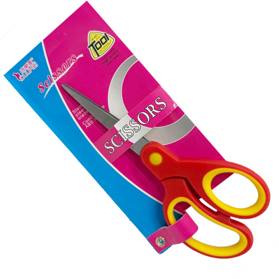 Детские ножницы канцелярские 330019(Red) размер 18 см Винница - изображение 1