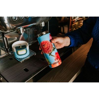 Термокружка Kambukka Etna 500 мл блакитний з квітами (11-01044) Вінниця - фото 4