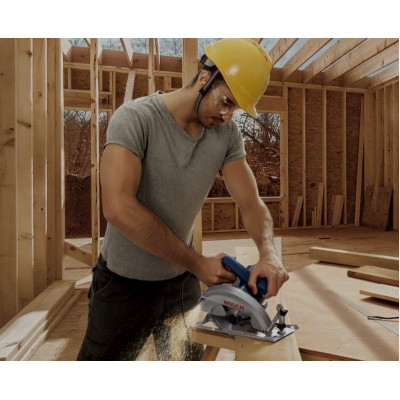 Дисковая пила Bosch GKS 140 + Пильный диск Eco for wood (0.601.6B3.020) Винница - изображение 5