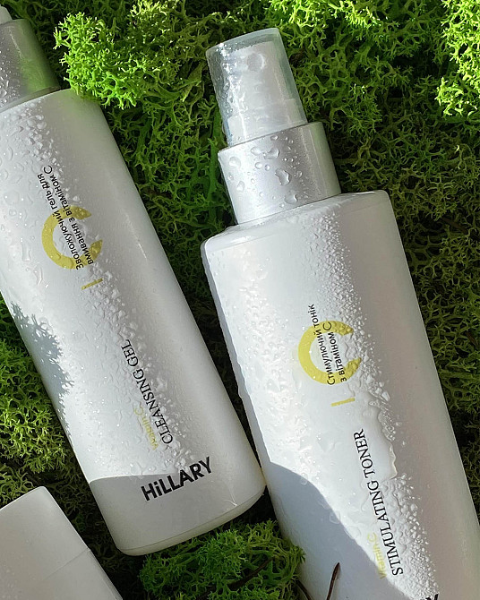 Набір Ензимне очищення та Тонізація з вітаміном С для жирного типу шкіри Hillary Київ - фото 2