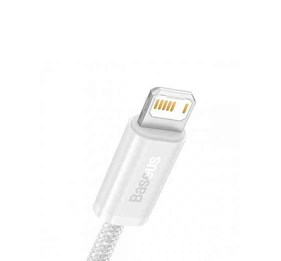 Кабель Baseus Dynamic Series Fast Charging Data Cable USB to iP 2.4A 1m White Київ