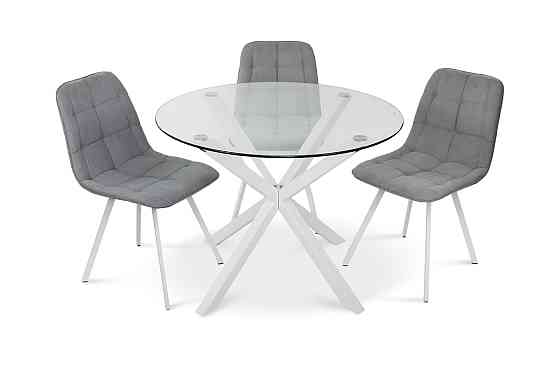 Стіл Джин XS-1298, (D=100), білий Київ