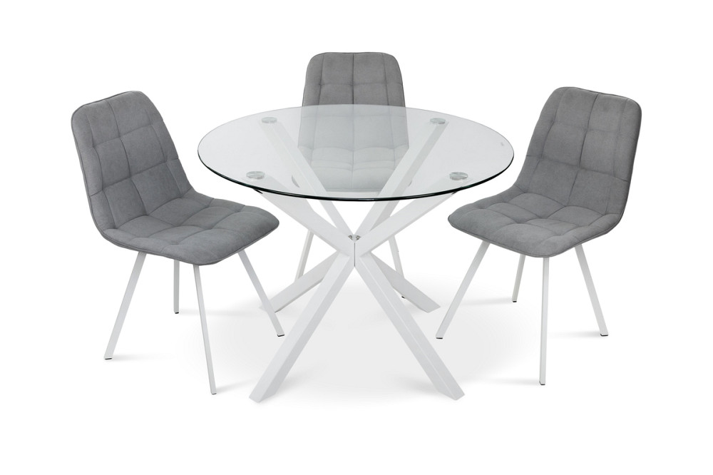 Стіл Джин XS-1298, (D=100), білий Київ - фото 5