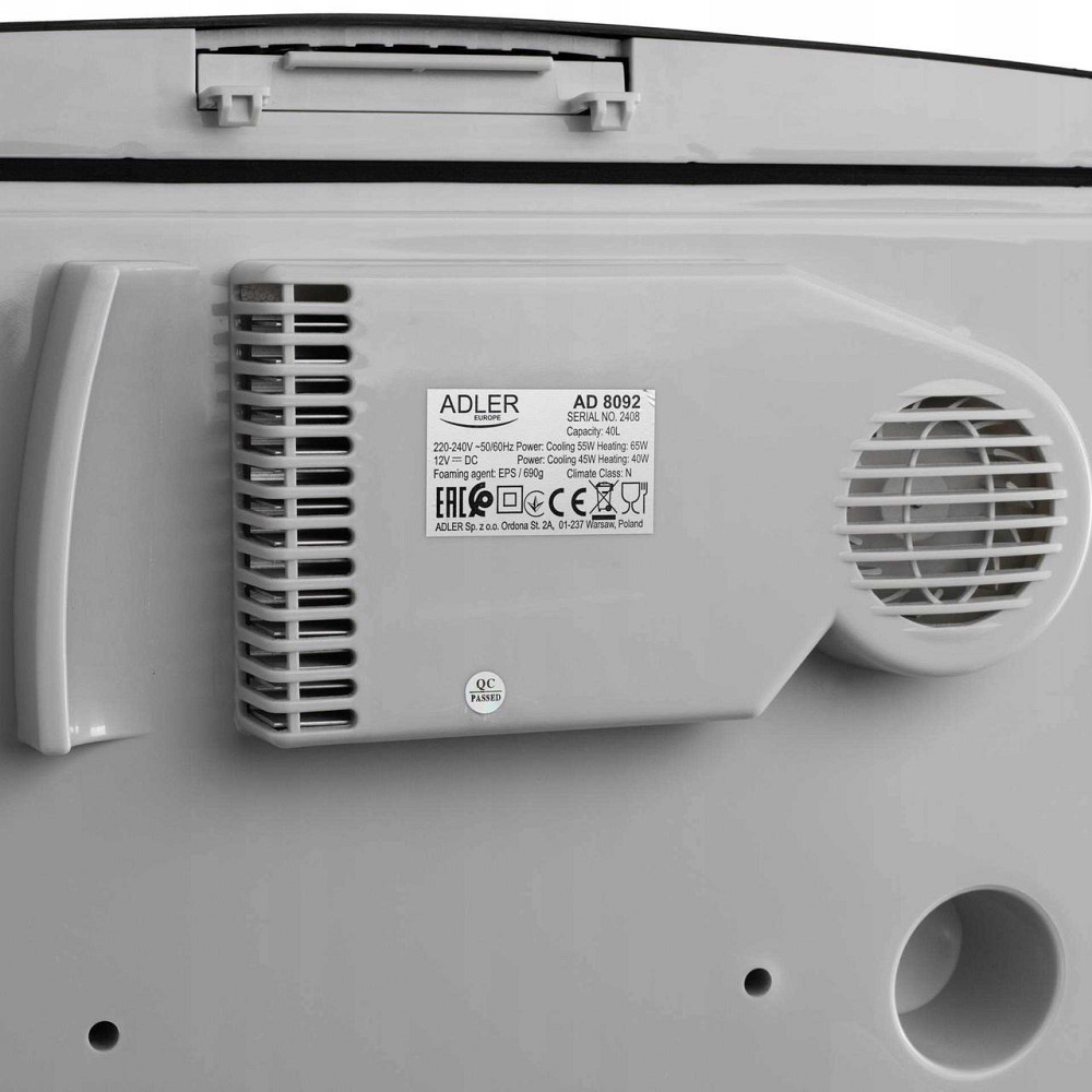 Туристичний автомобільний холодильник 40 літрів для продуктів і напоїв Adler AD (8092) Нововолинськ - фото 9