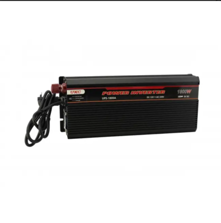 Інвертор UKC UPS-1800A 12V–220V 1800W із зарядкою АКБ 20A, перетворювач напруги із захистом Одеса